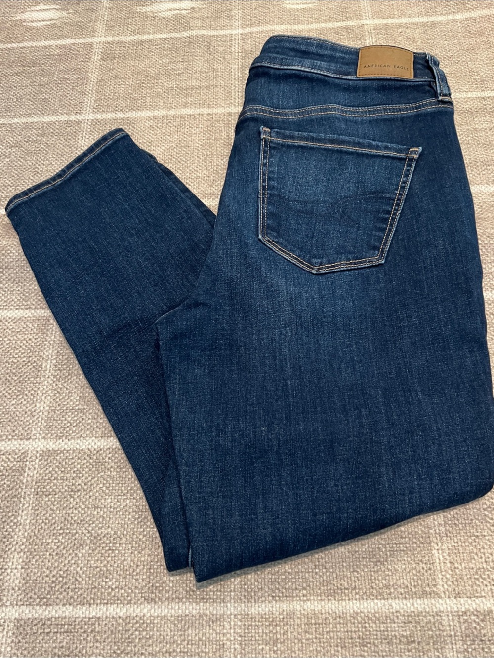American Eagle Outfitters Dark Blue Skinny Jeans